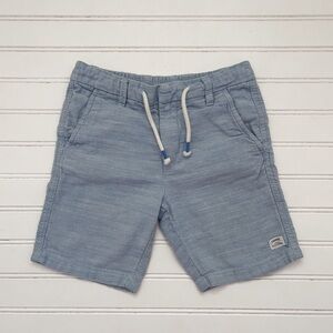 H&M VGUC Soft Chambray Blue Elastic Waist Shorts